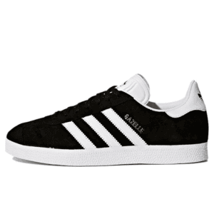 Adidas Gazelle Black White-Gold Metallic BA9595