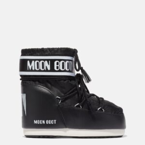 Moon Boot Icon Low Black Nylon