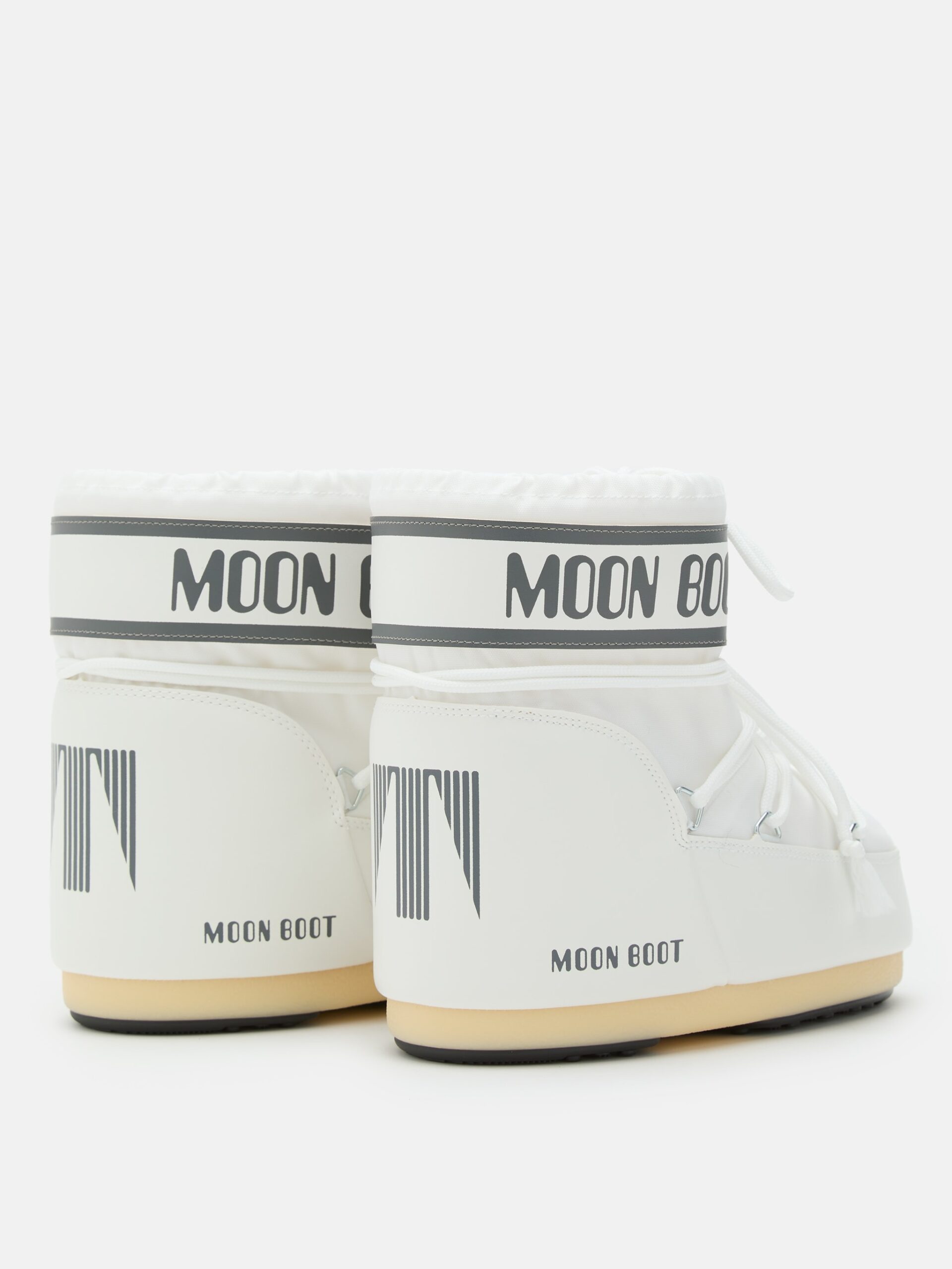 Moon Boot Icon Low White Nylon - Зображення 3