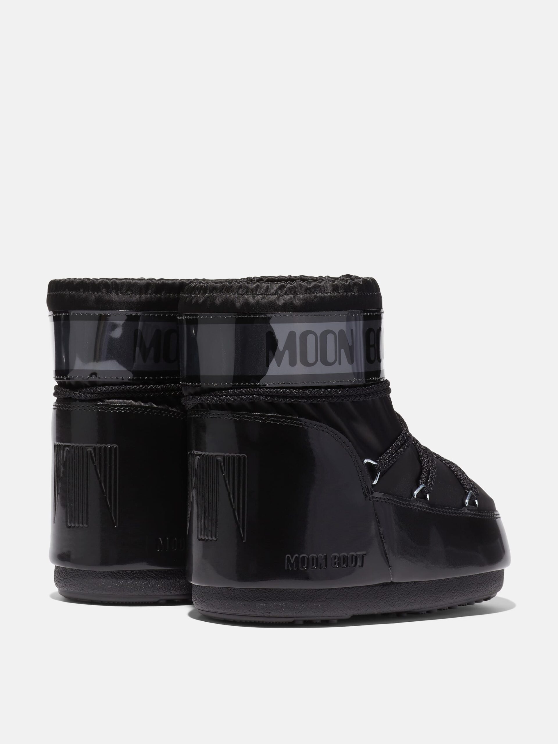 Moon Boot Icon Low Glance Black Satin - Зображення 2