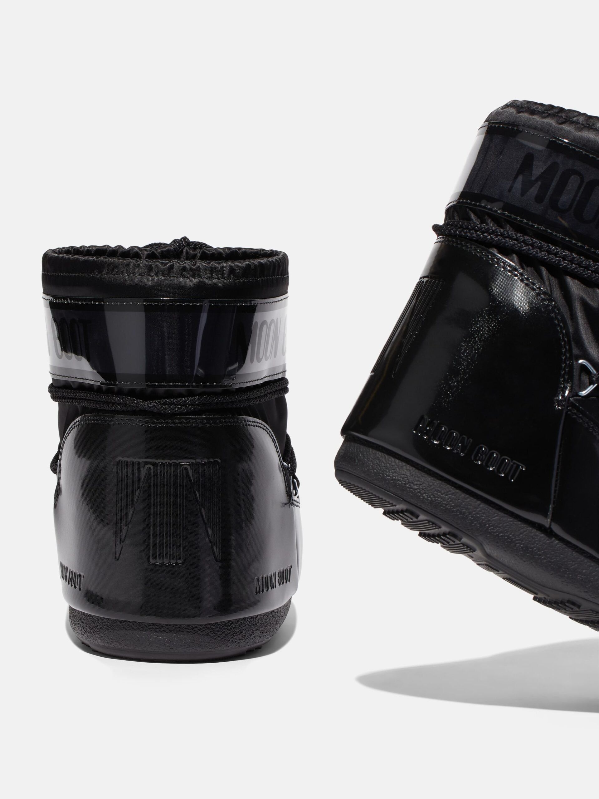 Moon Boot Icon Low Glance Black Satin - Зображення 3