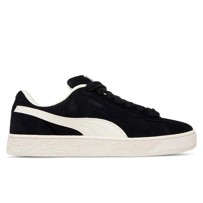 Puma Suede XL x Pleasures Black Frosted Ivory