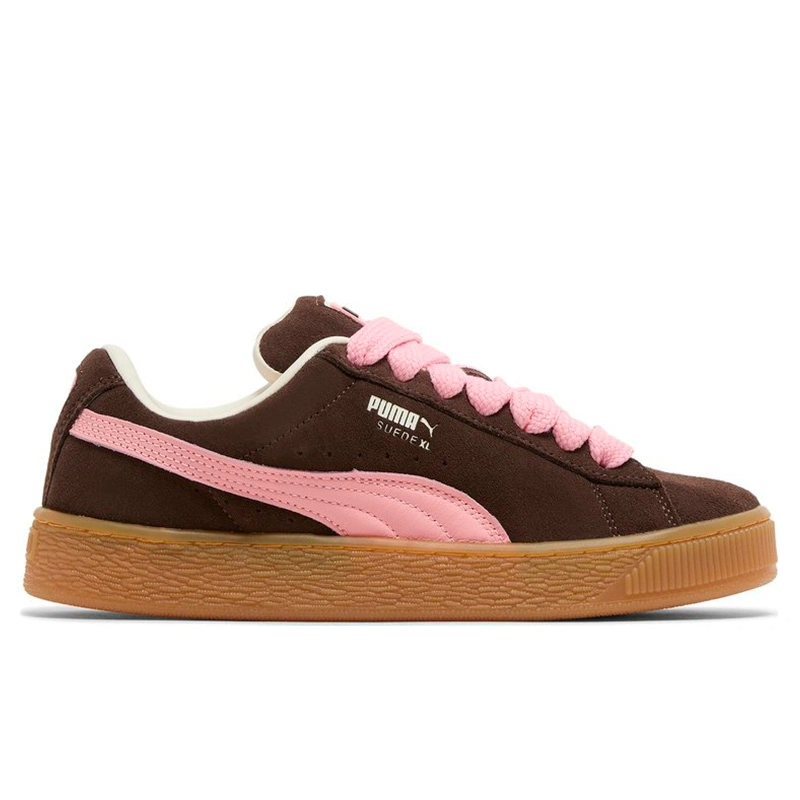 Puma Suede XL Chestnut Brown Peach Smoothie