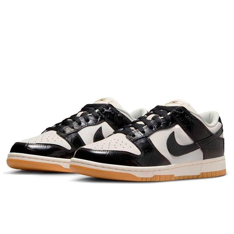 Nike Dunk Low LX Black Croc FJ2260-003 - Зображення 3