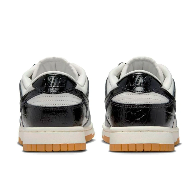 Nike Dunk Low LX Black Croc FJ2260-003 - Зображення 4
