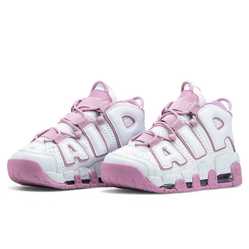 Nike Air More Uptempo White Pink - Зображення 5