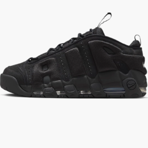 Nike Air More Uptempo Low Black Cat Black