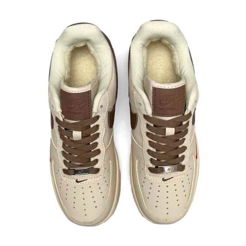 Nike Air Force 1 Low Mocco Winter С МЕХОМ