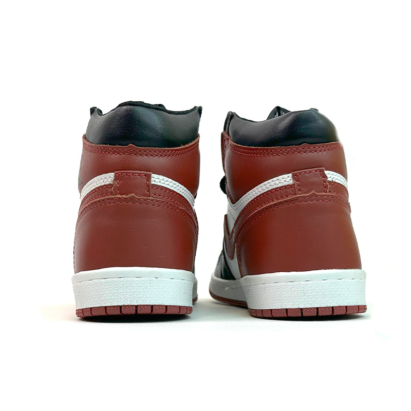 Jordan 1 Retro High Burgundy Black Winter С МЕХОМ