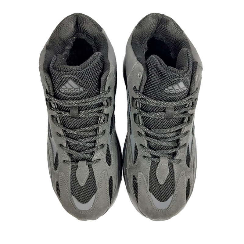Adidas Yeezy Boost 700 High Dark Grey Winter С МЕХОМ