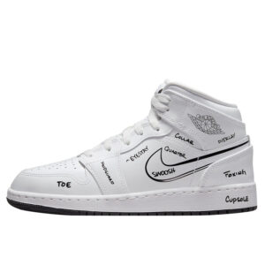 Jordan Retro 1 White Reflective DQ1864-100
