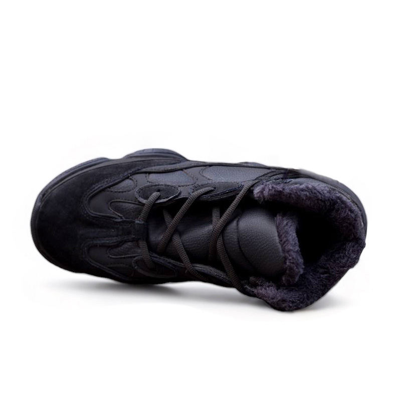 Adidas Yeezy Boost 500 High Black Winter С МЕХОМ