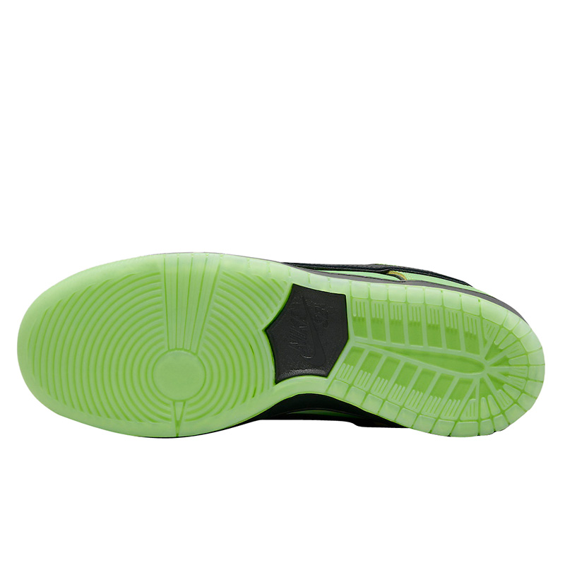 Nike SB Dunk Low x The Powerpuff Girls Buttercup FZ8319-300