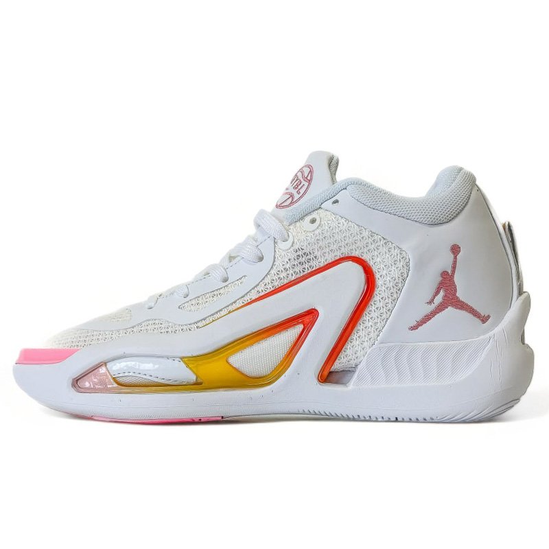 Jordan Tatum 1 White Orange