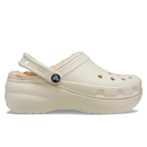 Crocs Classic Platform Lined Bone
