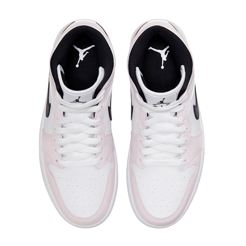 Jordan 1 Mid Barely Rose BQ6472-500