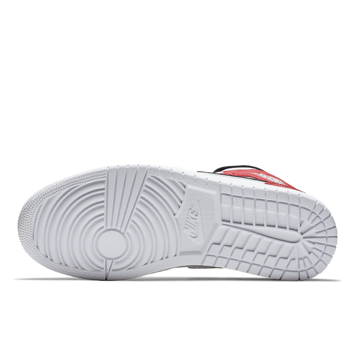 Jordan 1 Mid White Black Gym Red 554724-116