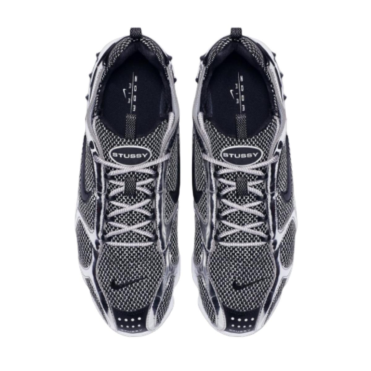 Nike Air Zoom Spiridon Cage 2 Stussy Pure Platinum CU1854-001