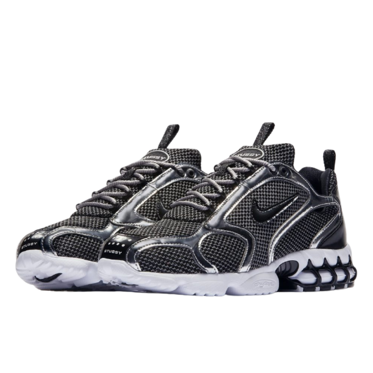 Nike Air Zoom Spiridon Cage 2 Stussy Pure Platinum CU1854-001