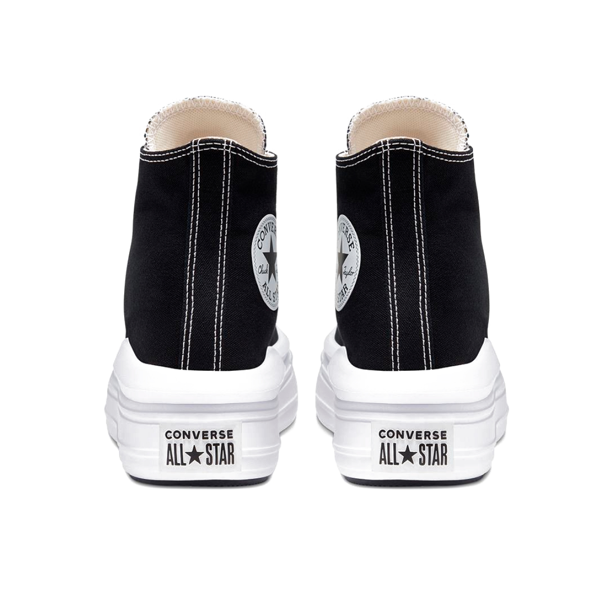 Converse Chuck Taylor All Star Move Hi Black 568497C
