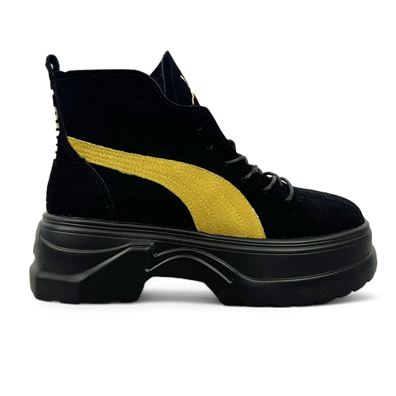 Puma Spring Boots Black Yellow