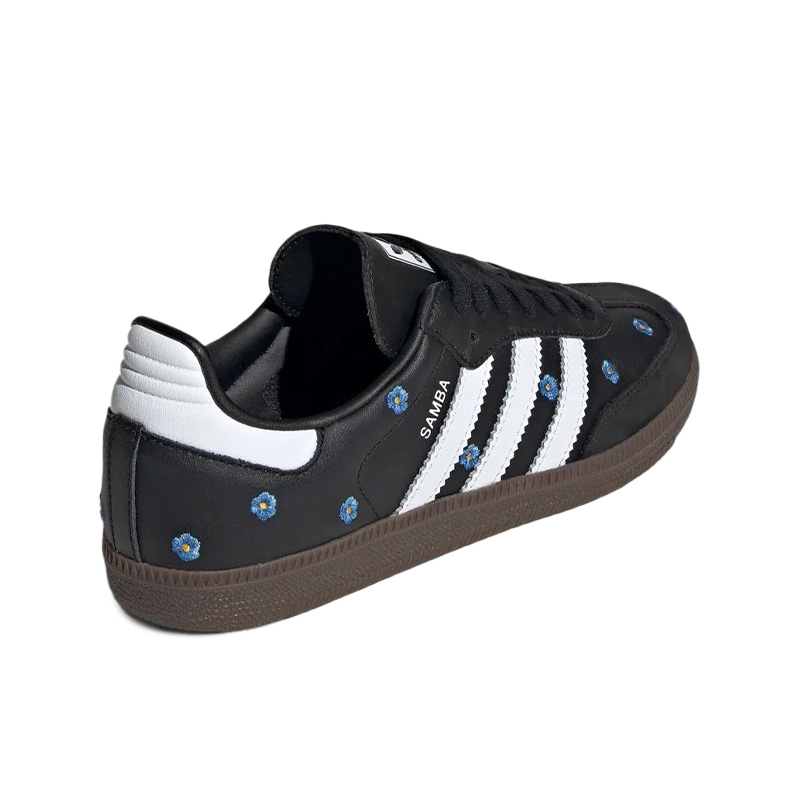 Adidas Samba Black Floral Embroidery IF4397
