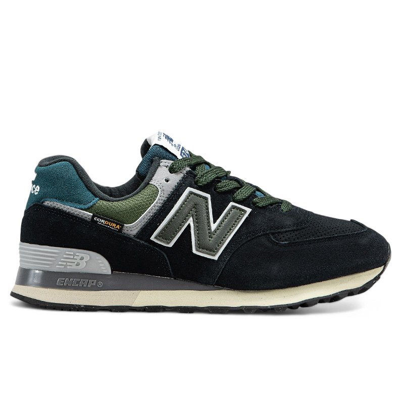 New Balance 574 Cordura Black Green