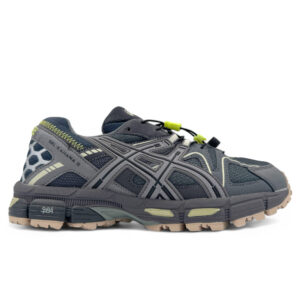 Asics Gel Kahana 8 Black Grey Green З ХУТРОМ