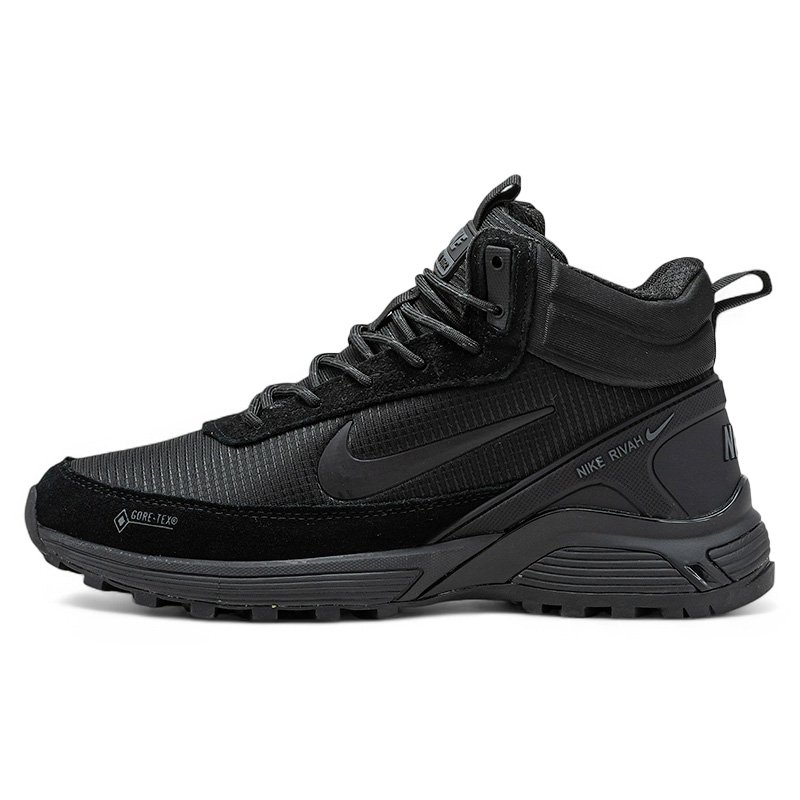 Nike Rivah Gore-Tex Total Balck З ХУТРОМ