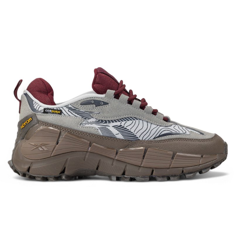 Reebok Zig Kinetica 2.5 Edge Grey Brown Bodro
