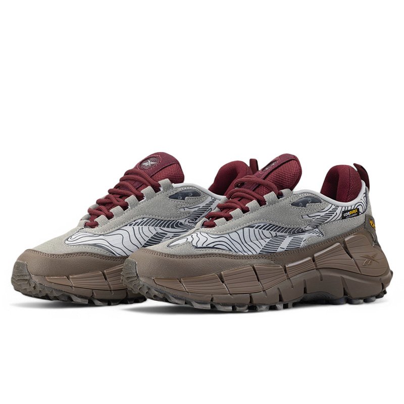 Reebok Zig Kinetica 2.5 Edge Grey Brown Bodro