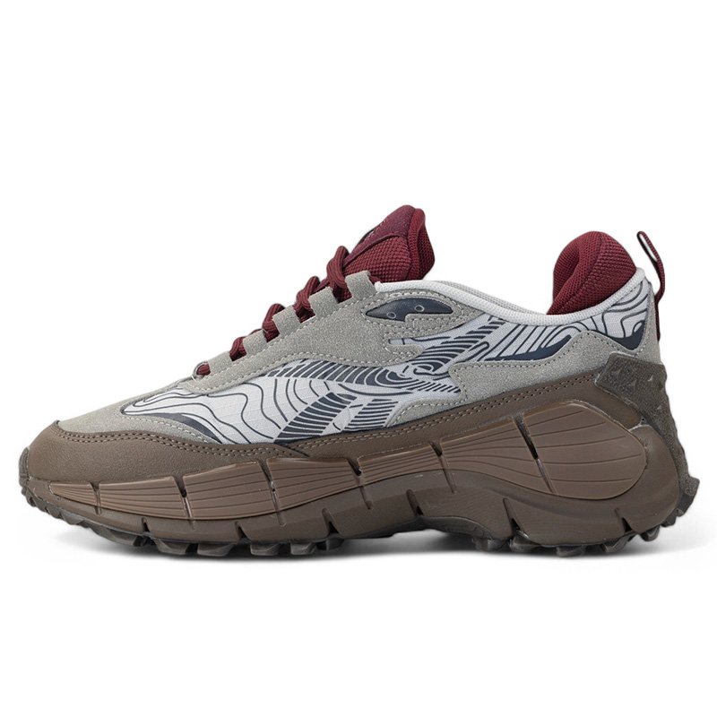 Reebok Zig Kinetica 2.5 Edge Grey Brown Bodro