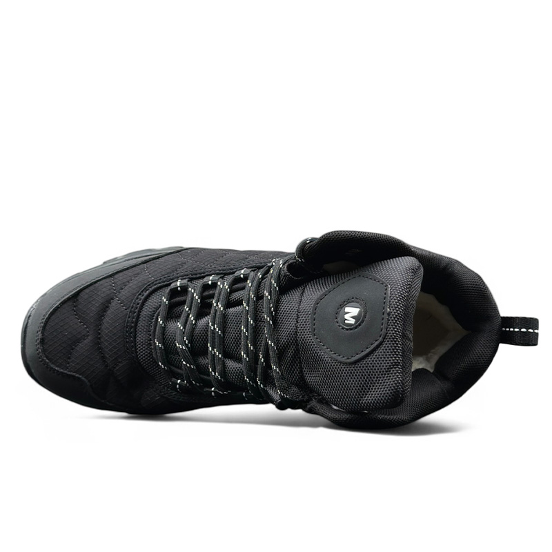 Merrell Ice Cap Moc II Triple Black White З ХУТРОМ