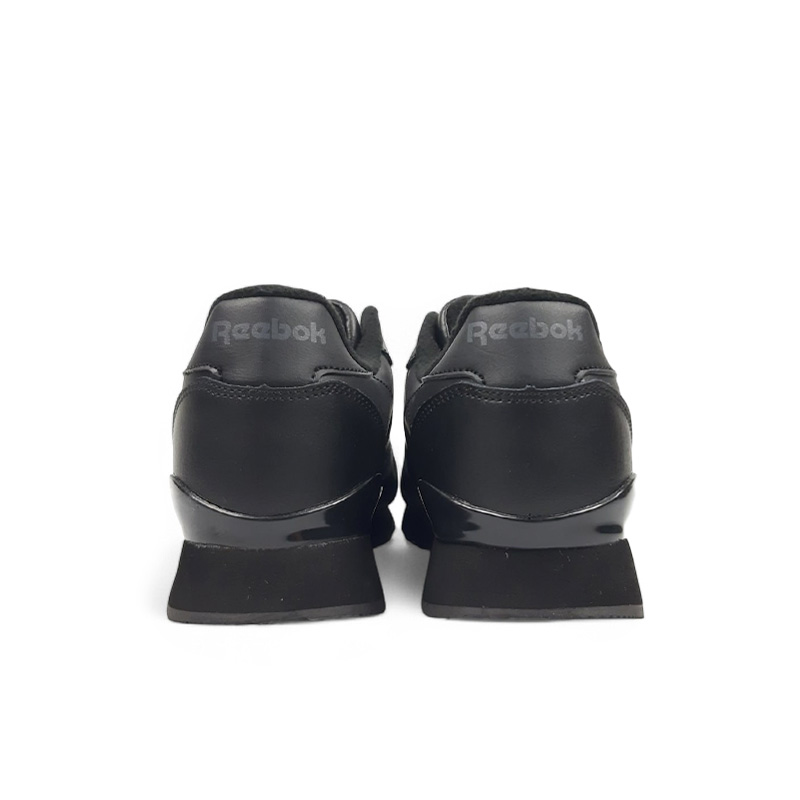 Reebok Classic Leather Black З ФЛІСОМ