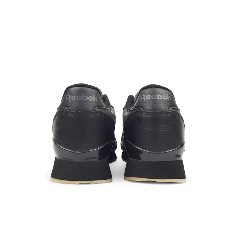 Reebok Classic Leather Black Gym З ФЛІСОМ