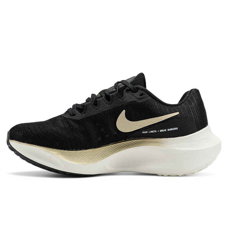 Nike Zoom Fly 5 Black Metallic Gold Grain DM8968-002