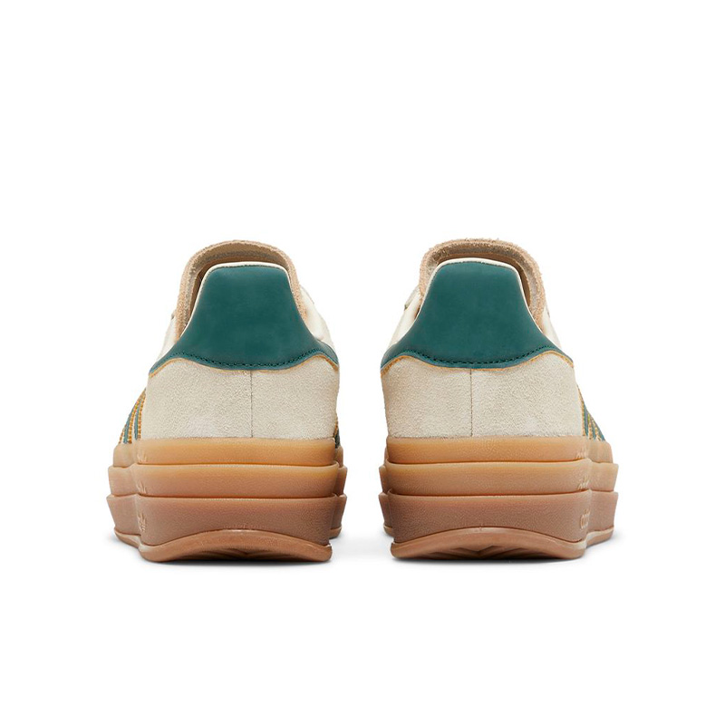 Adidas Gazelle Bold Cream Collegiate Green ID7056