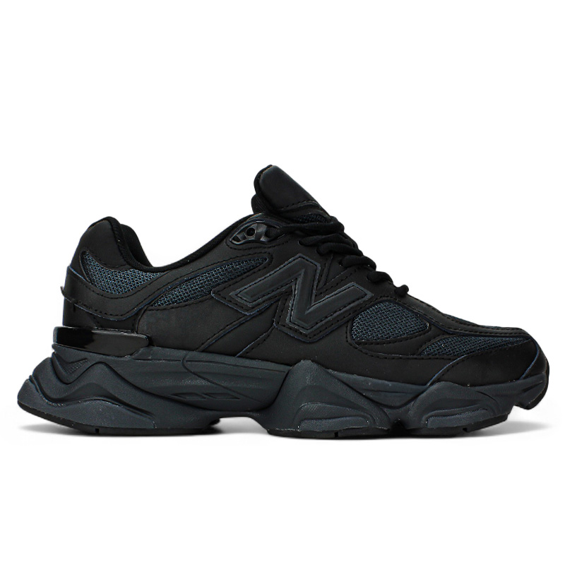 New Balance 9060 Triple Black Leather U9060NRI