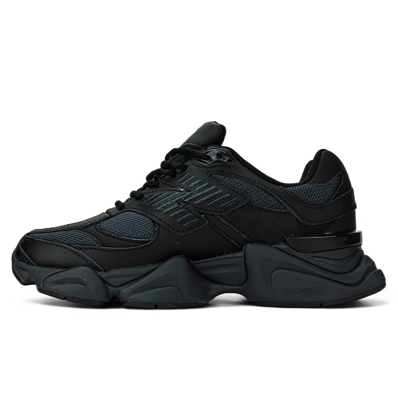 New Balance 9060 Triple Black Leather U9060NRI