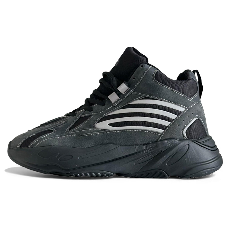 Adidas Yeezy Boost 700 V2 Grey Black З ХУТРОМ
