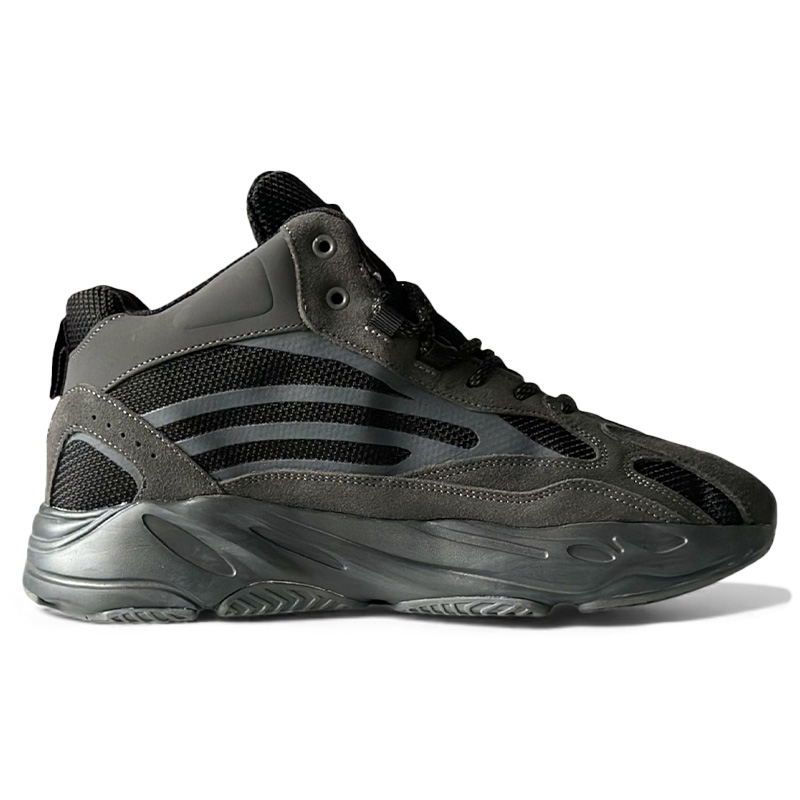 Adidas Yeezy Boost 700 Dark Grey Black З ХУТРОМ