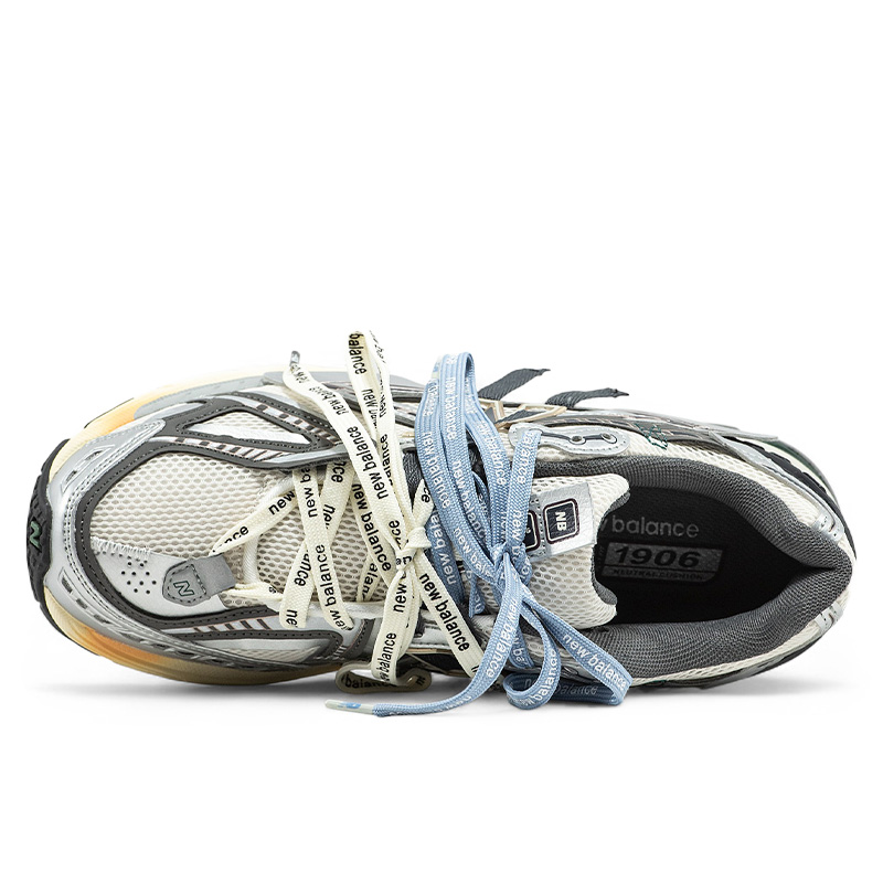 New Balance 1906A Double Laces Silver Grey Black