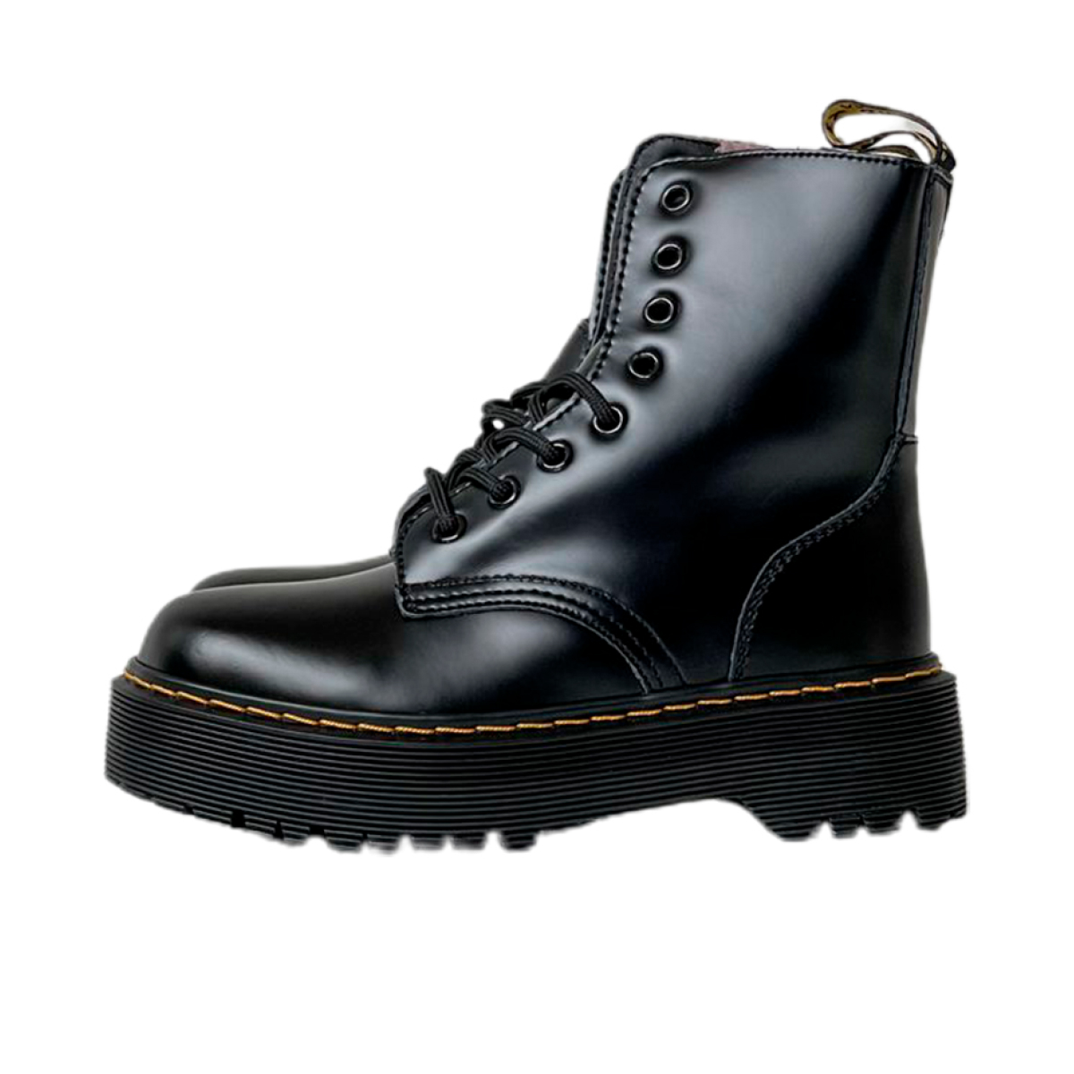 Dr. Martens Jadon Smooth Leather Platform Boots (ХУТРО)