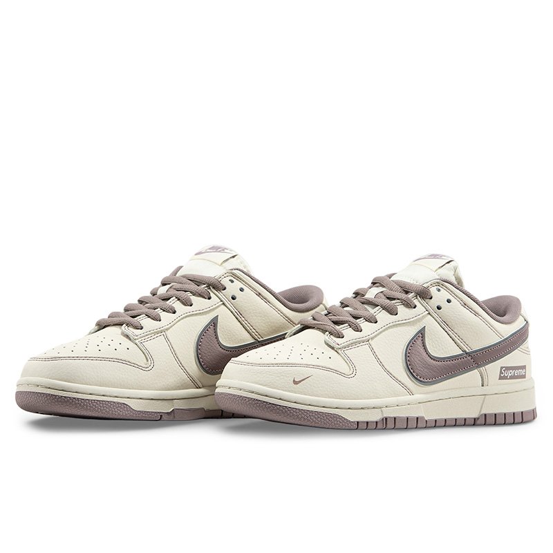 Nike SB Dunk Low x Supreme Double Swoosh Beige
