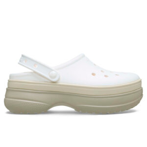 Crocs Classic Stacked Clog White