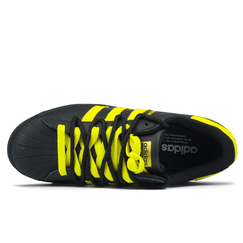 Adidas Superstar Pokemon Custom Black Yellow