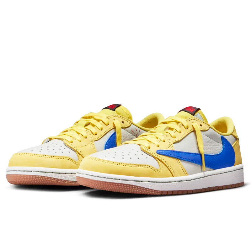 Jordan 1 Retro Low OG SP x Travis Scott Canary DZ4137-700