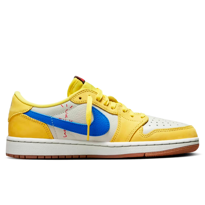 Jordan 1 Retro Low OG SP x Travis Scott Canary DZ4137-700