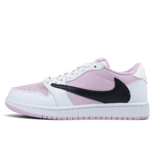 Jordan 1 Retro Low x Travis Scott Lilac White Pink Black