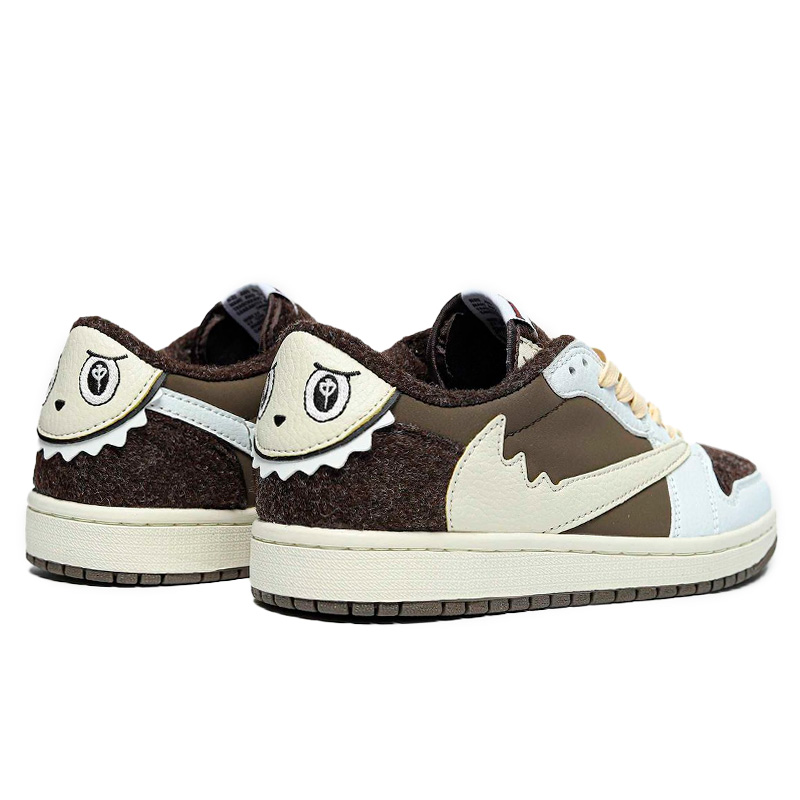 Jorgan 1 Low x Cactus Jack Custom Labubu